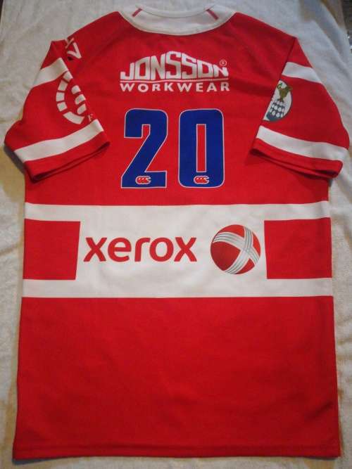 Lions Currie Cup Matchworn Jersey Dillon Smit no 20