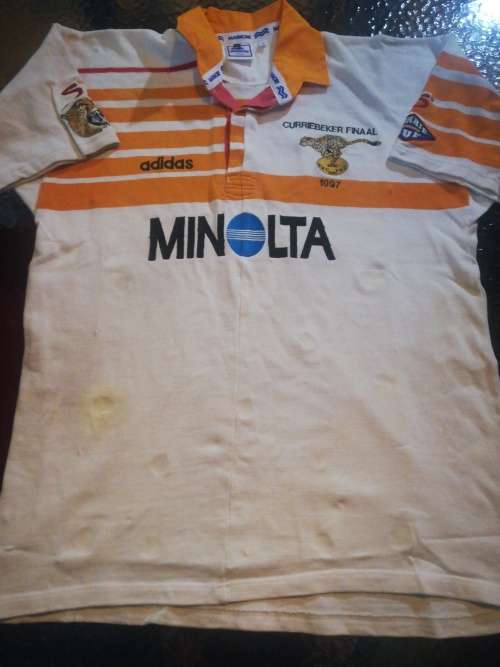 Cheetahs Currie Cup Final 1997 Jersey Braam Els no 5!!! Some silicone marks