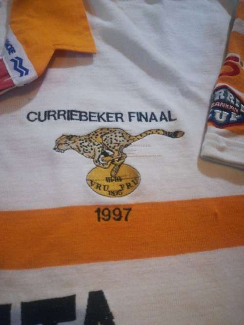 Cheetahs Currie Cup Final 1997 Jersey Braam Els no 5!!! Some silicone marks
