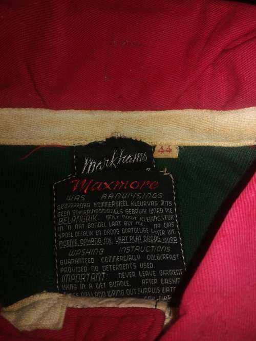 Gazelle Rugby Jersey vintage players issue Size 44 mint condition