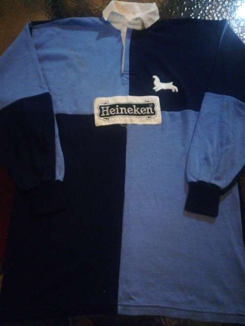 SA Barbarians 1993 matchworn jersey Jannie de Beer no 10