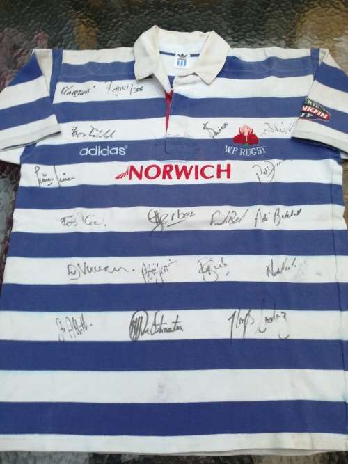 WP Currie Cup Rugby Jersey no 4 Boome