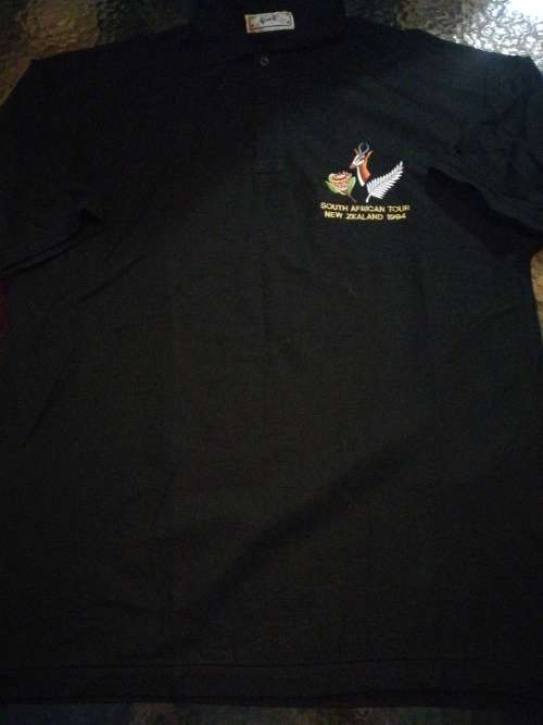 SA vs NZ 1994 tour Polo shirt size XL