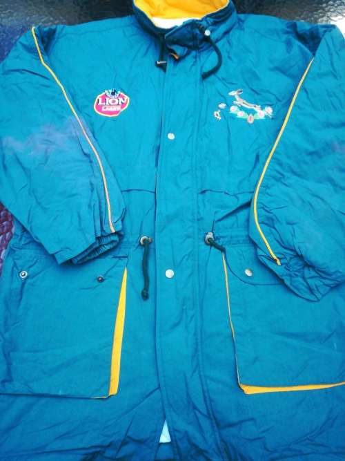 Springbok Players Bench Jacket Size L some marks on