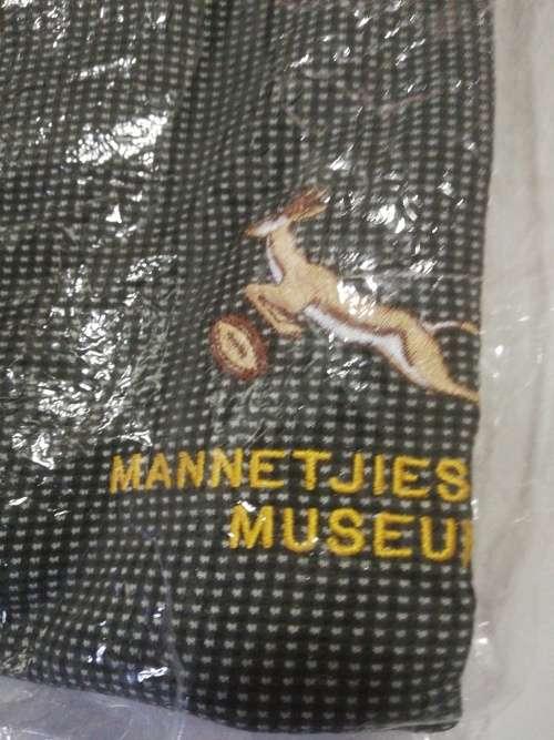Mannetjies Roux museum polo shirt size XL