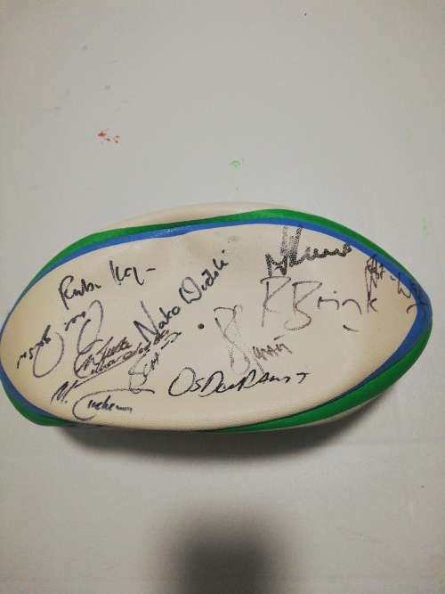 RWC 1995 Team Signed Ball!!!