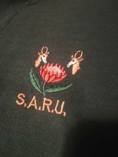SARU Rugby Jersey Number 7 came off Size 44 Very Rare!!!!