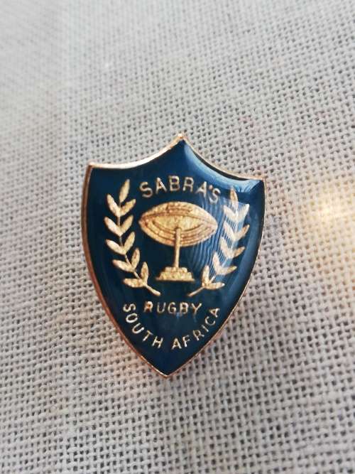 SABRAS pin badge