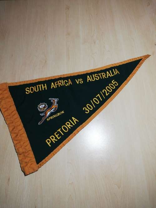 Springboks vs Australia 2005 Touch Judge Flag