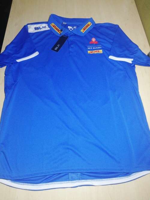 WP Rugby Players Polo Shirt Size XXL BLK