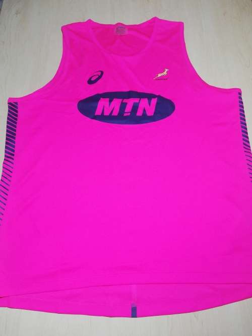 Springbok Players Gymvest Size XL