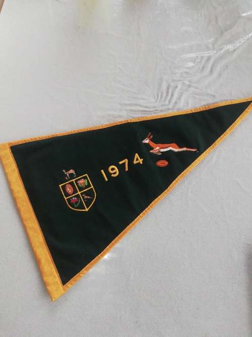 Springbok 1974 Touchjudge Flag