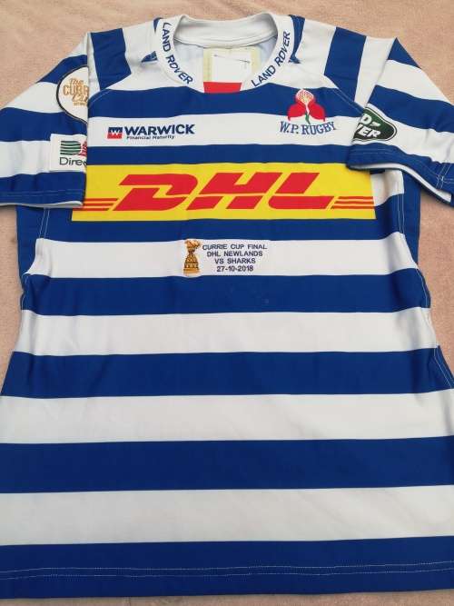 WP Currie Cup 2018 Final Jersey no 5