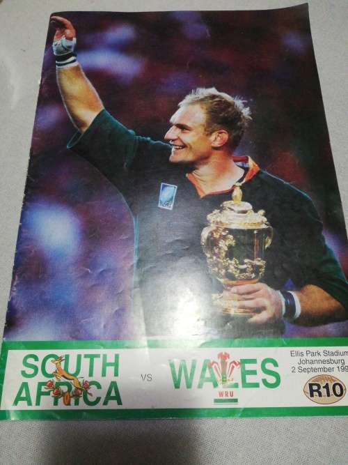 Springboks vs Wales 02.09.1995