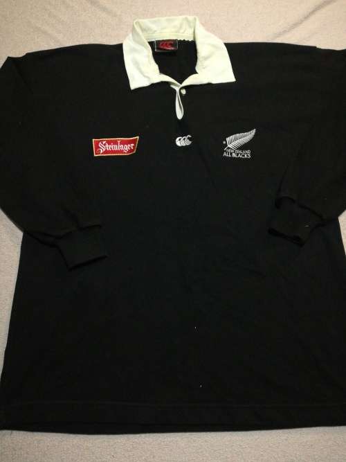 All Blacks Steinlager Jersey no 12