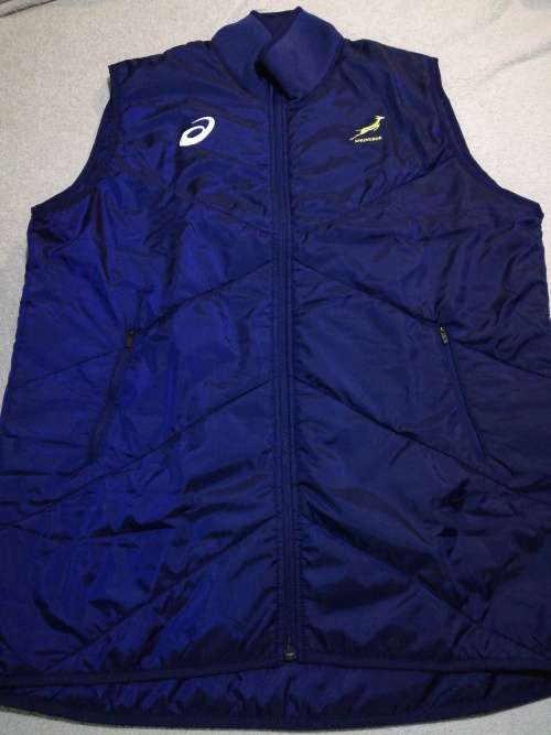 Springbok Padded Gillet Indigo Blue Size L