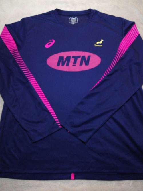 Springbok Longsleeve Technical Training Shirt Size XL