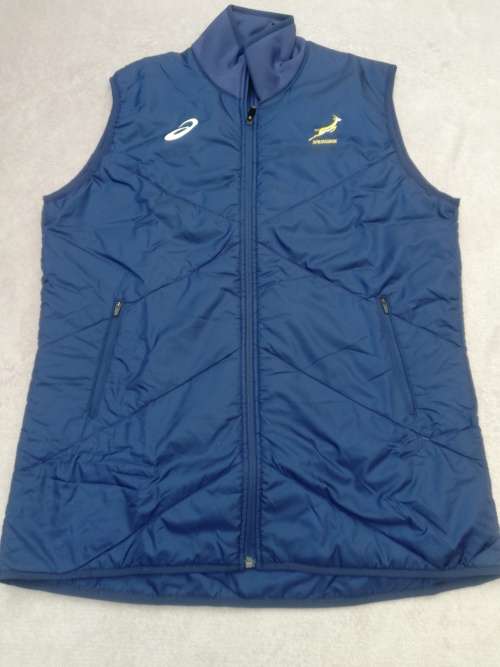 Springbok Padded Gillet Navy Blue Size L