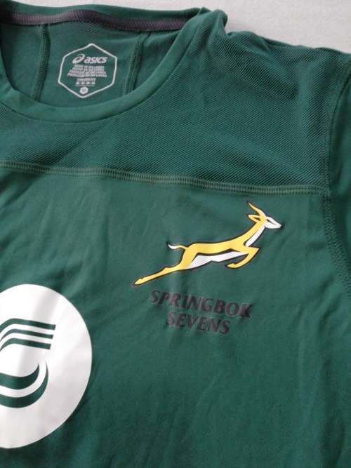 Springbok Sevens Technical Training Shirt Size M
