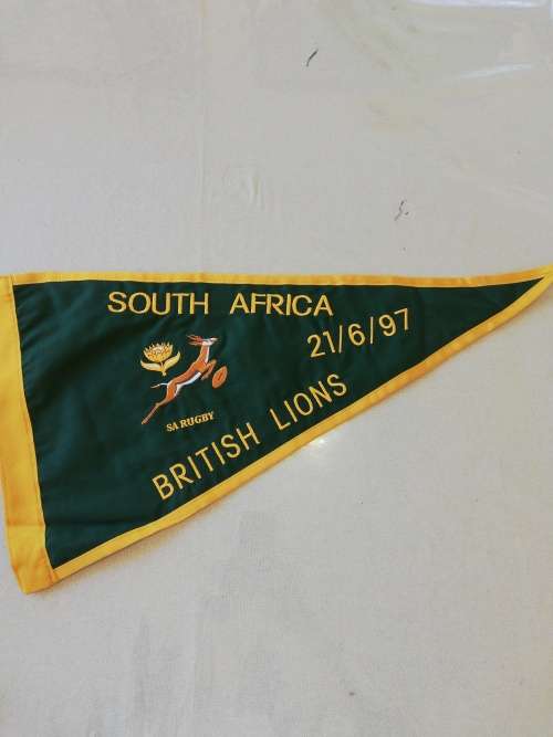 Springboks vs British Lions 21.06.1997 Touchjudge Flag