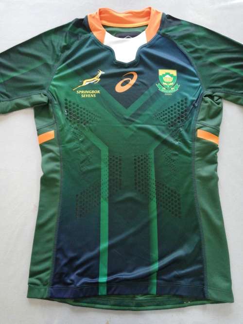 Springbok Sevens Players Issue Match Jersey Size L