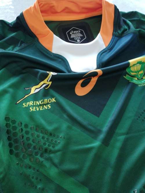 Springbok Sevens Players Issue Match Jersey Size L