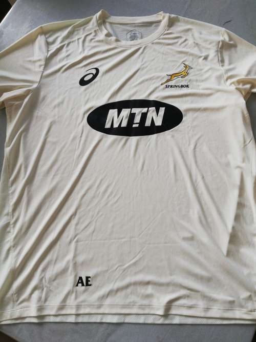 Springbok Technical Training Shirt Size XXL Andre Esterhuizen
