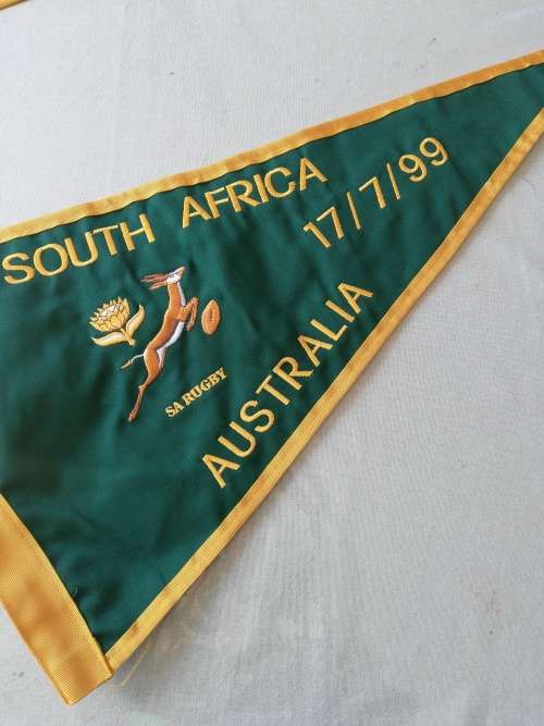 Springboks vs Australia 17.07.1999 Touchjudge Flag