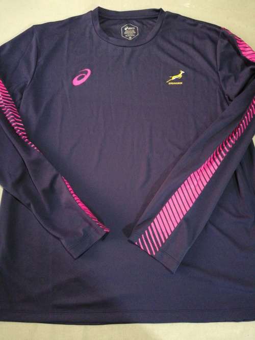Springbok Technical Training Shirt Longsleeve Size XXL