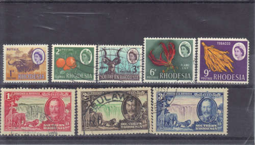 SOUTHERN RHODESIA & RHODESIA MIXED LOT.
