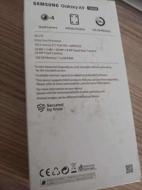 Samsung Galaxy A9(2018) 128GB Lemonade Blue SM-A920F