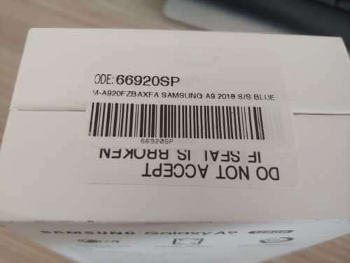 Samsung Galaxy A9(2018) 128GB Lemonade Blue SM-A920F