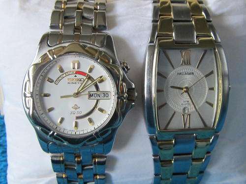 ***CRAZY R1 STEAL!! SEIKO KINETIC and HALLMARK WATCHES***