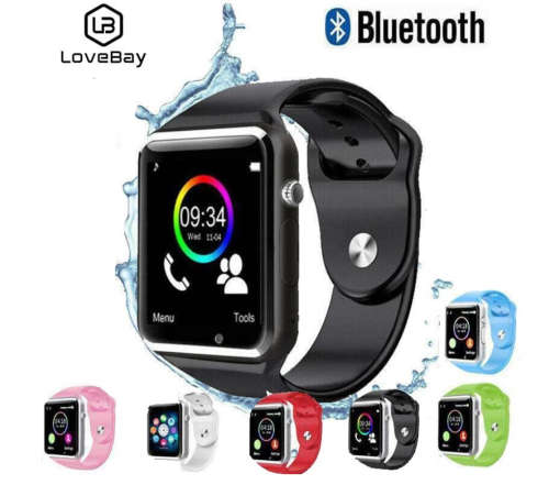 A1 bluetooth smart watch cartoon words SIM card multilingual electronic tracking device is suitable