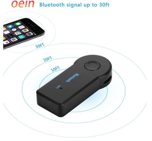 2 in 1 Wireless Bluetooth 5.0 Receiver Transmitter Adapter 3.5mm Jack For Car Music Audio Aux A2dp