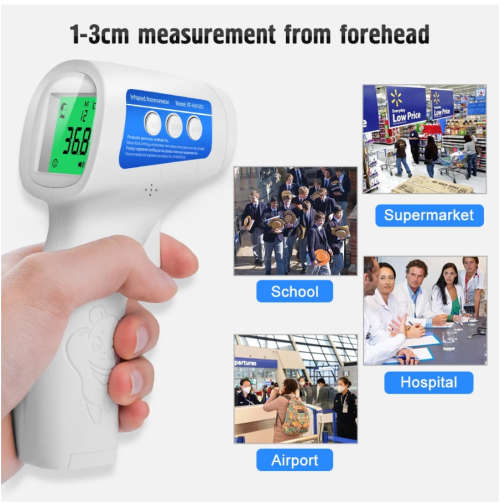 Forehead Digital Thermometer Non Contact Infrared Medical Thermometer Body Temperature Fever
