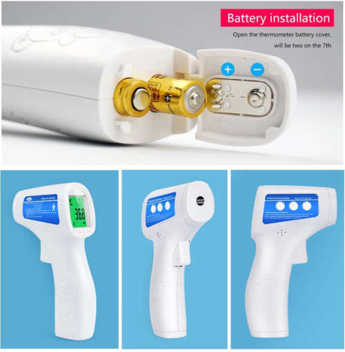 Forehead Digital Thermometer Non Contact Infrared Medical Thermometer Body Temperature Fever