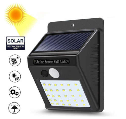 LED Solar Led Light Outdoor Solar Lamp PIR Motion Sensor Wall Light Waterproof Solar Sunlight