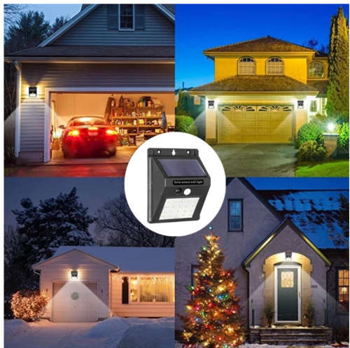 LED Solar Led Light Outdoor Solar Lamp PIR Motion Sensor Wall Light Waterproof Solar Sunlight