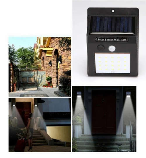 LED Solar Led Light Outdoor Solar Lamp PIR Motion Sensor Wall Light Waterproof Solar Sunlight