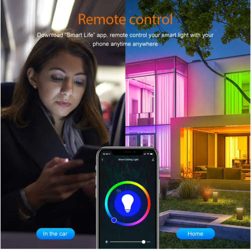 Tuya E27 Led Lights Bulb RGB CW WW Led Lamp Bulb