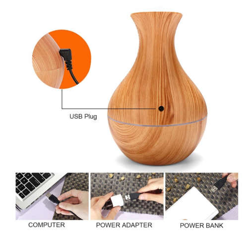 Ultrasonic Air Humidifier Aromatherapy Diffuser Essential Oil Mini Car Home Mist Maker Defusers Humi