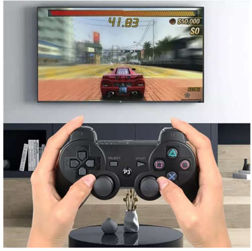 Wireless Bluetooth-compatible Game Controller For PS3 Rechargeable Gamepad Joystick For Play Station