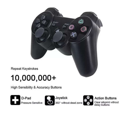 Wireless Bluetooth-compatible Game Controller For PS3 Rechargeable Gamepad Joystick For Play Station