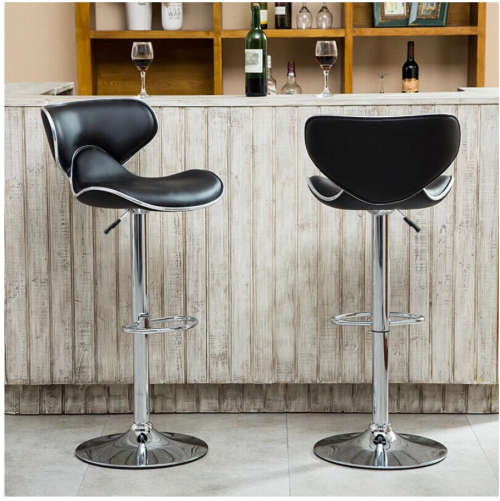 Lounge Chairs Bar Chair PU Leather Bar Stool Lift Height Adjusted Swivel Leisure Home Office Kitchen