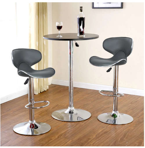Lounge Chairs Bar Chair PU Leather Bar Stool Lift Height Adjusted Swivel Leisure Home Office Kitchen