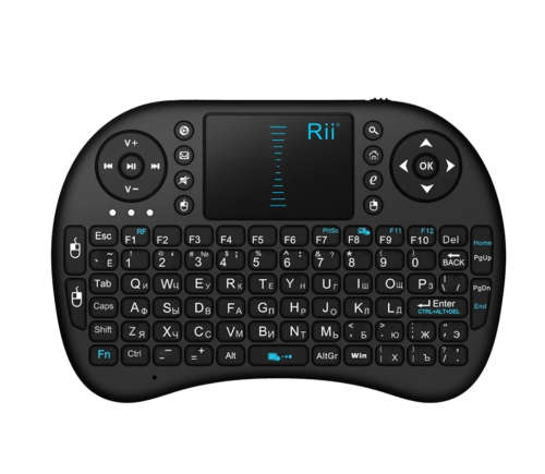 Wireless Mini Keyboard Lithium Battery Air Mouse Remote Control with Touchpad for PC, TV Box Windows