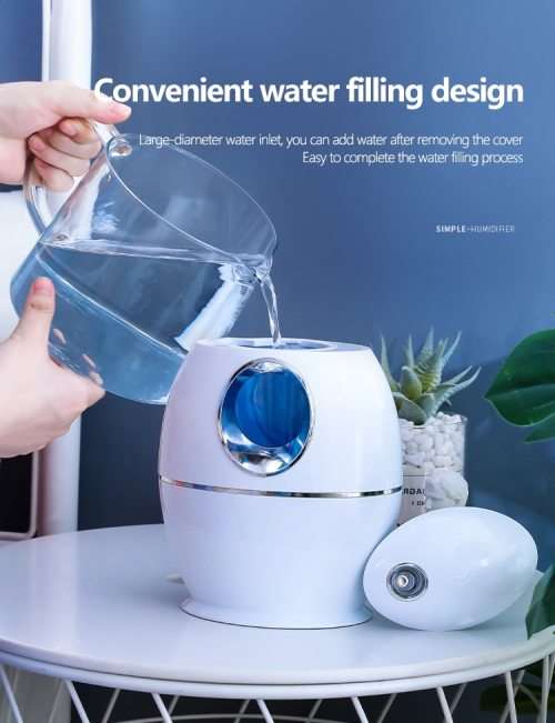 800Ml Large Capacity Air Humidifier USB Aroma Diffuser Ultrasonic Cool Water Mist Diffuser