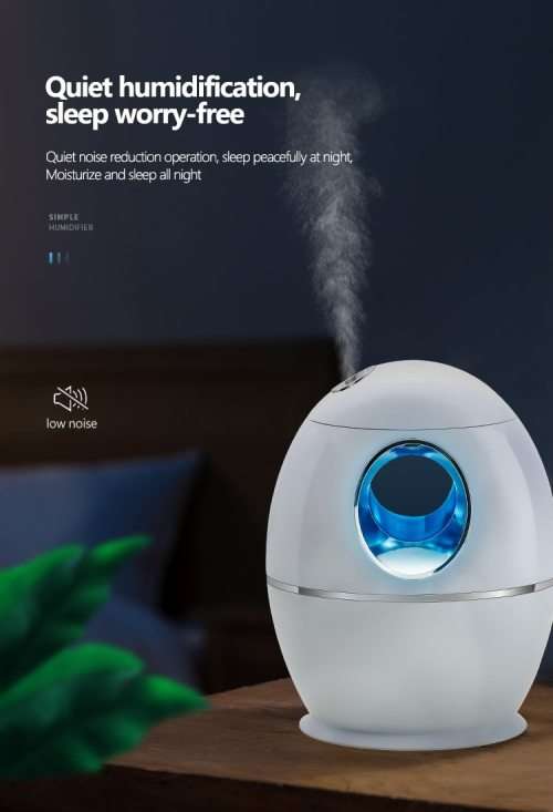 800Ml Large Capacity Air Humidifier USB Aroma Diffuser Ultrasonic Cool Water Mist Diffuser