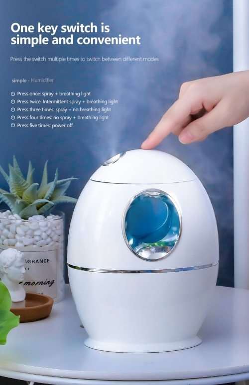 800Ml Large Capacity Air Humidifier USB Aroma Diffuser Ultrasonic Cool Water Mist Diffuser